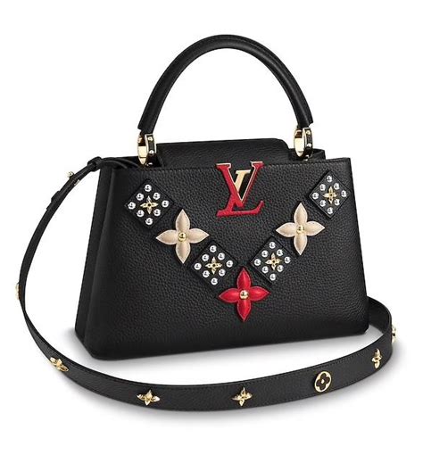 Louis Vuitton 2018 Flower Smile Capucines PM .